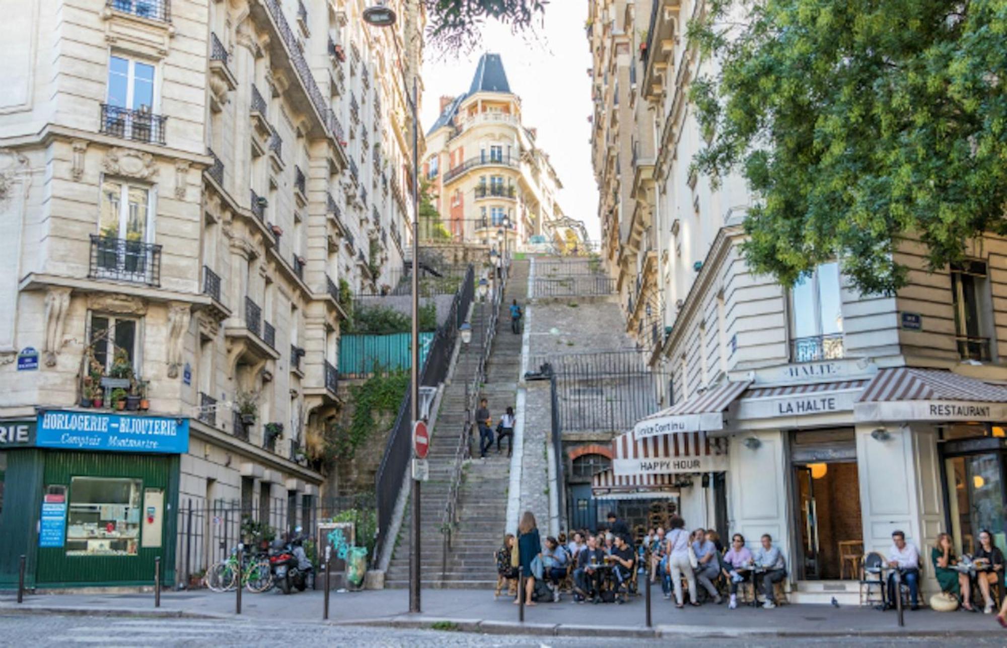 Apartmán Charming Duplex In Montmartre Paříž Exteriér fotografie